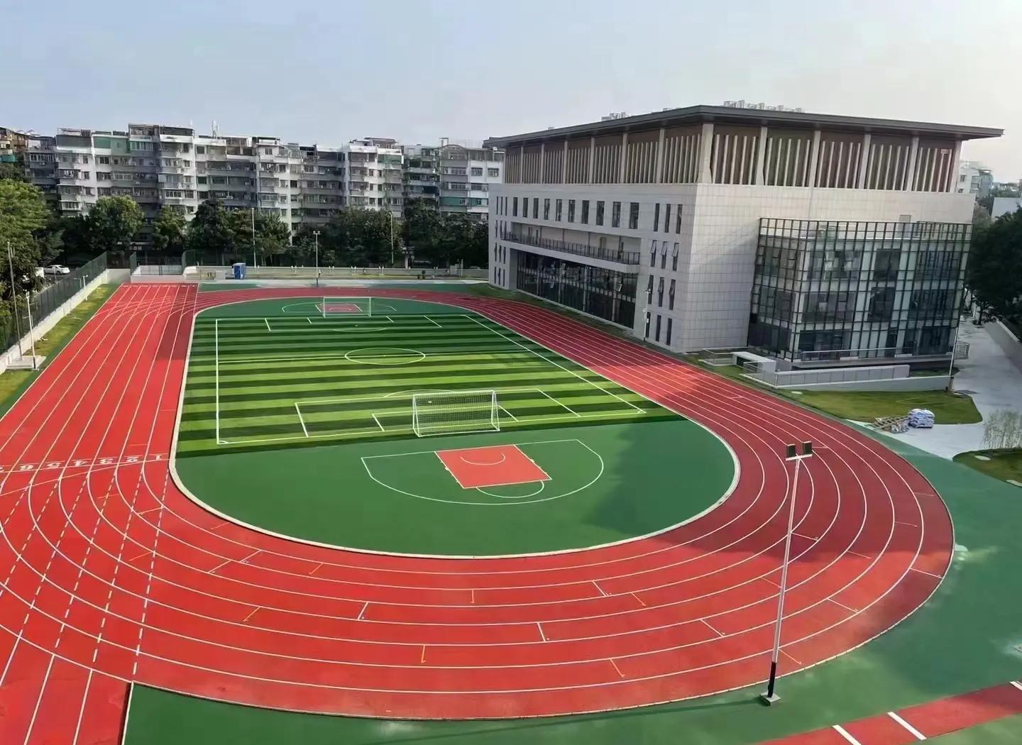 九江市硅PU塑胶篮球场 - 厂家